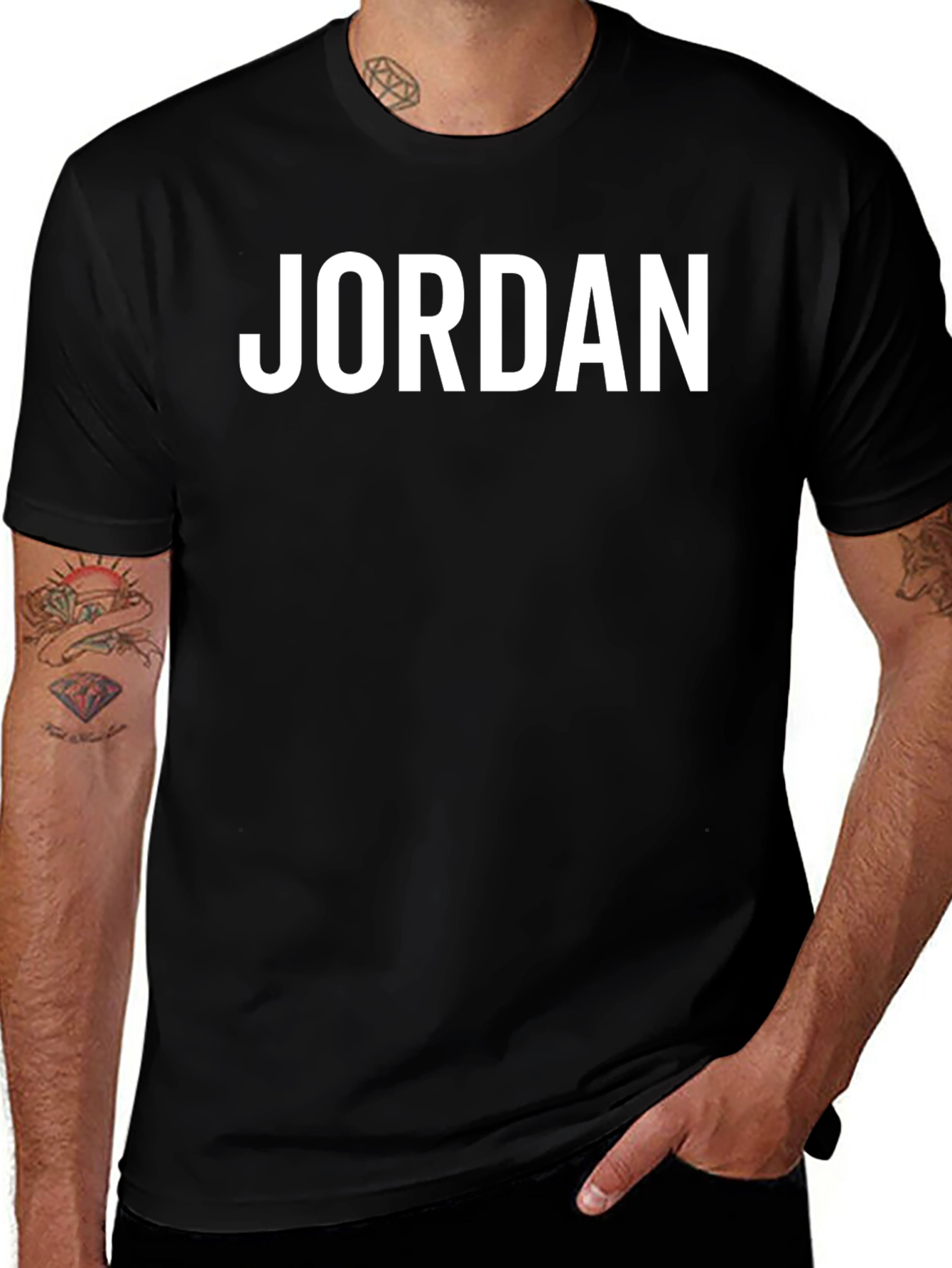 Jordan Tee - Classic Black T-Shirt