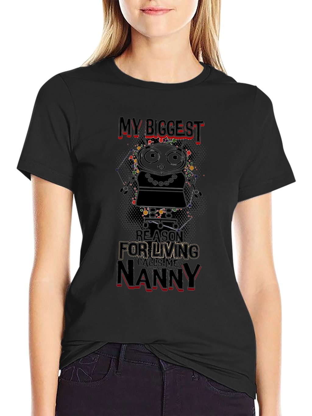 My Biggest Reason Calls Me Nanny T-Shirt