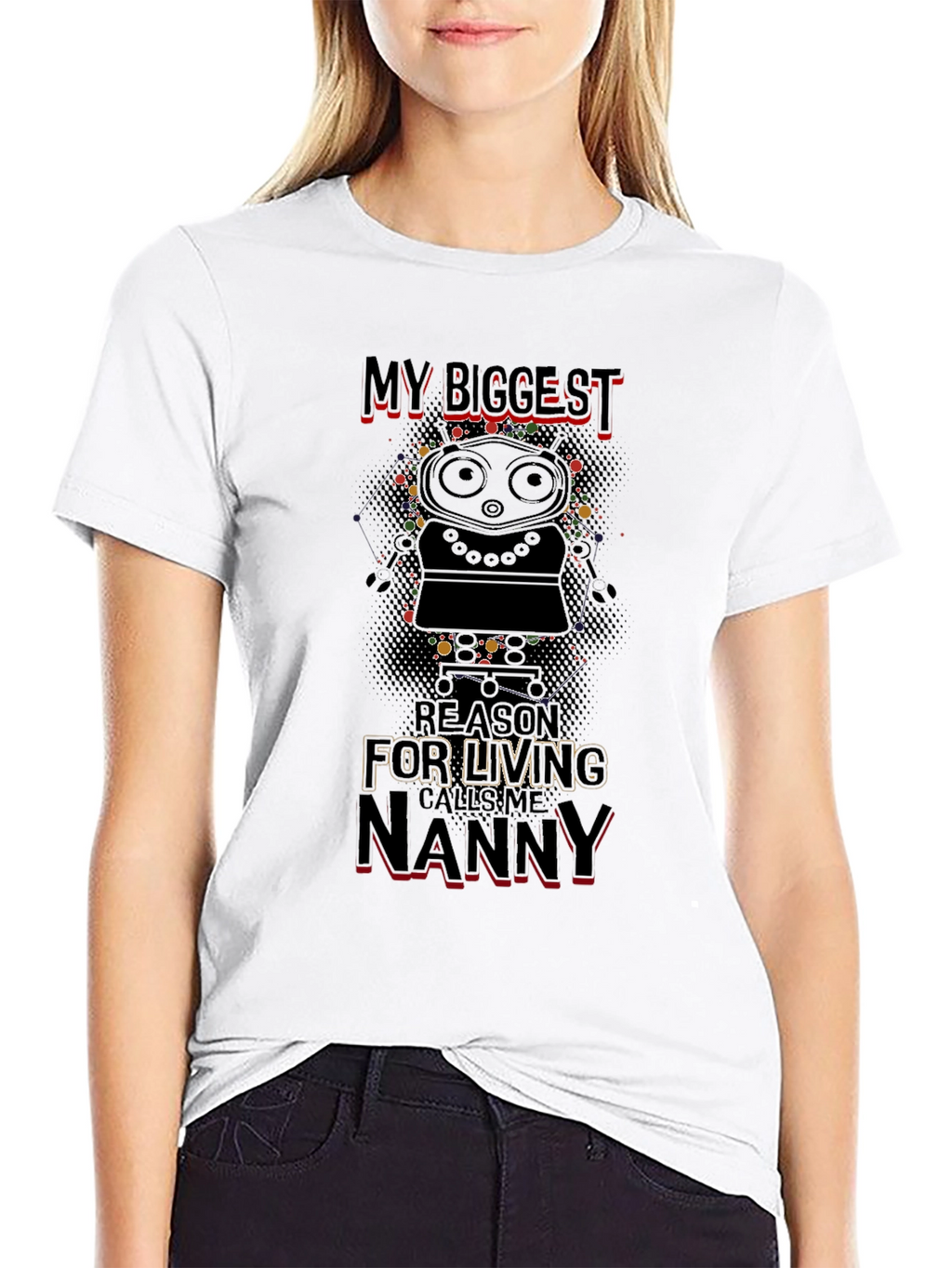 My Biggest Reason Calls Me Nanny T-Shirt
