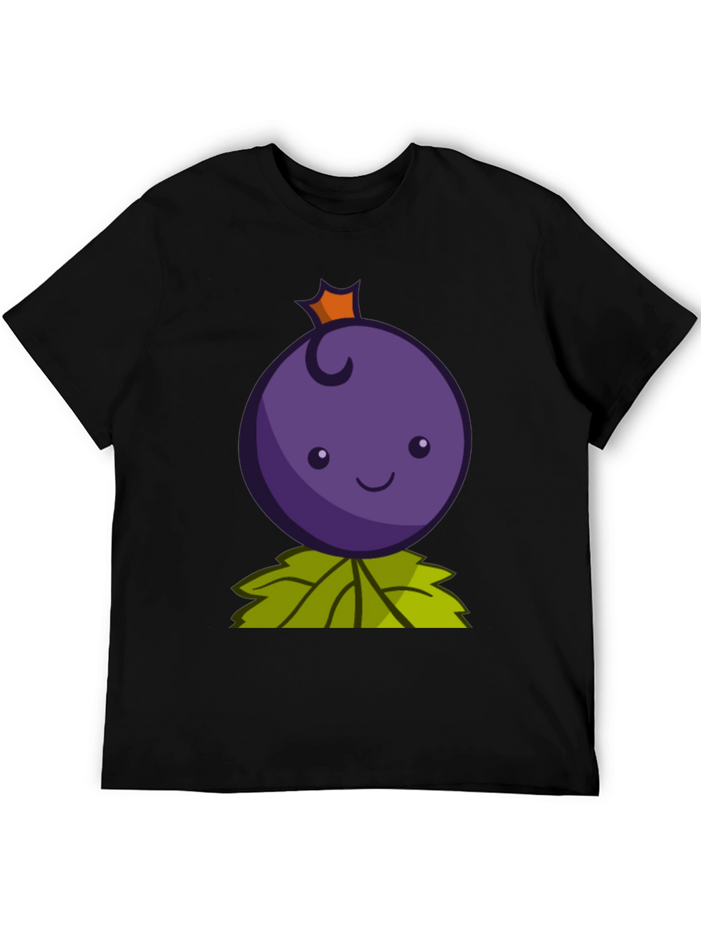 Cute Berry Cartoon Graphic T-Shirt
