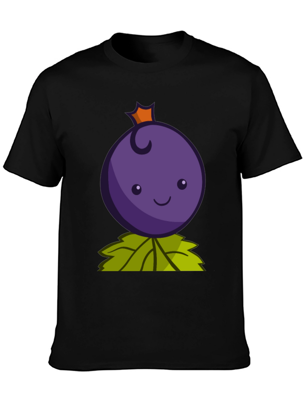 Cute Berry Cartoon Graphic T-Shirt