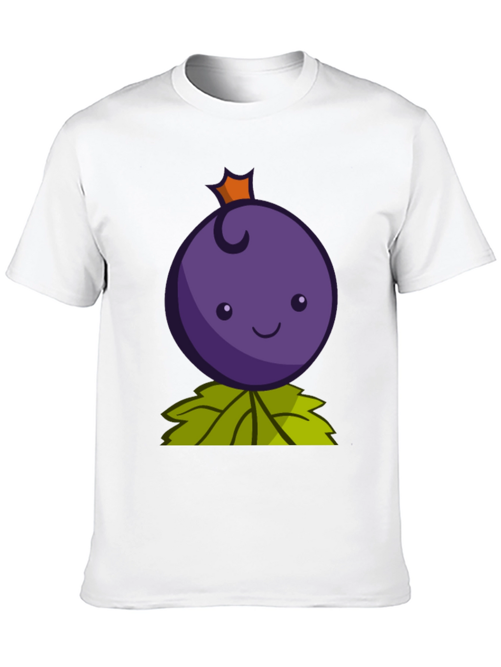 Cute Berry Cartoon Graphic T-Shirt