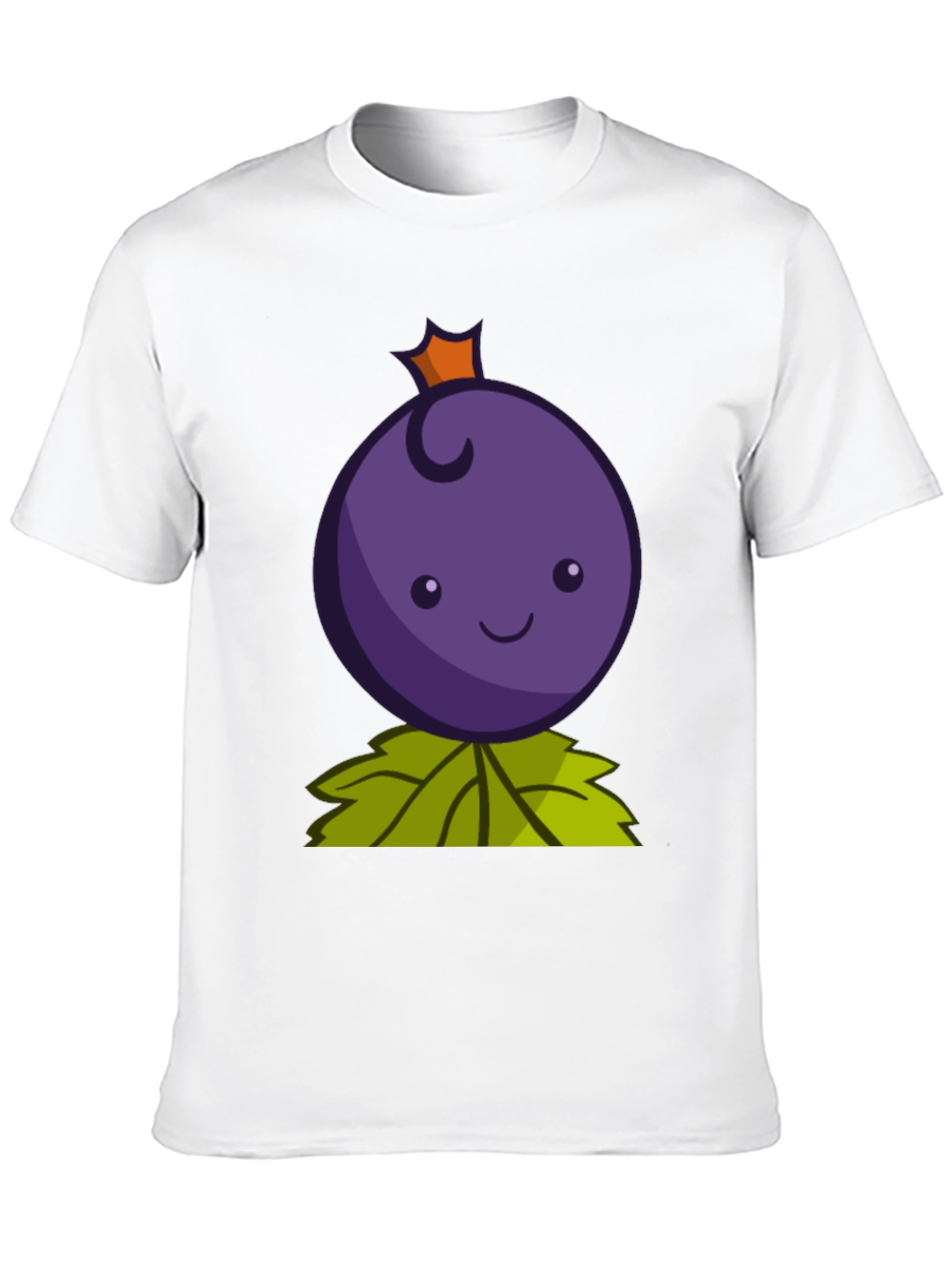 Cute Berry Cartoon Graphic T-Shirt