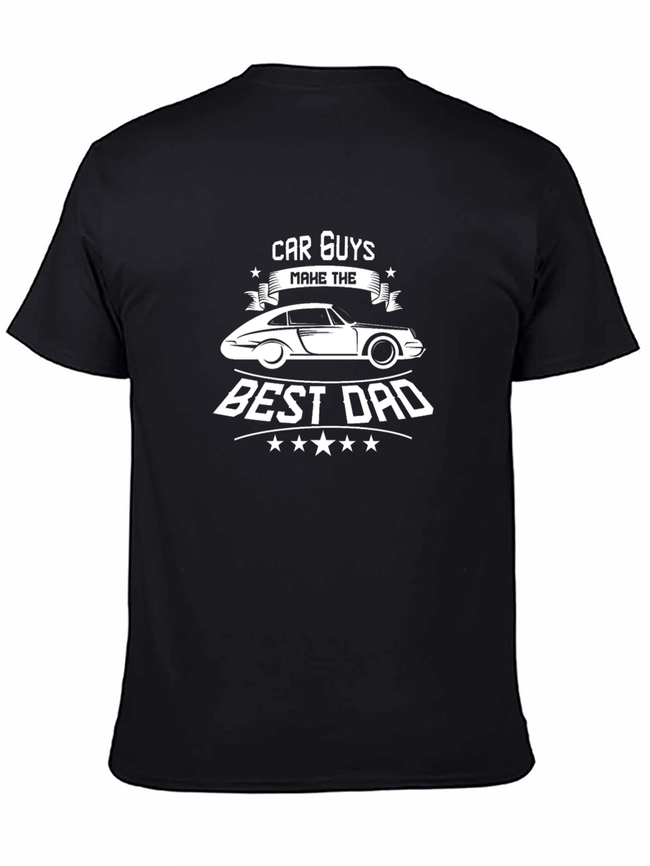 Car Guys Best Dad Graphic T-Shirt