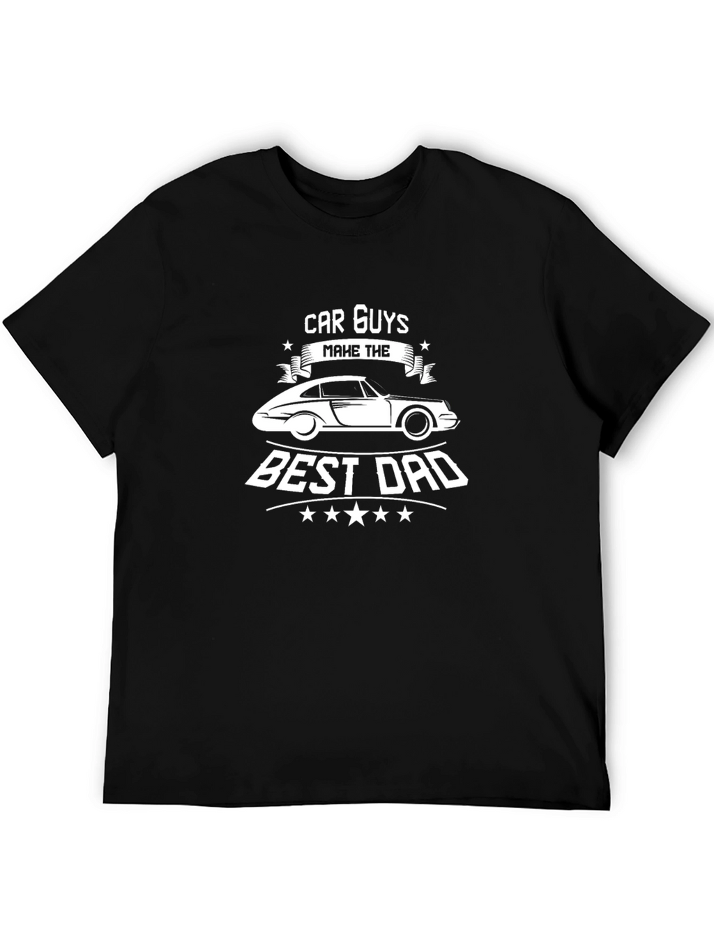 Car Guys Best Dad Graphic T-Shirt