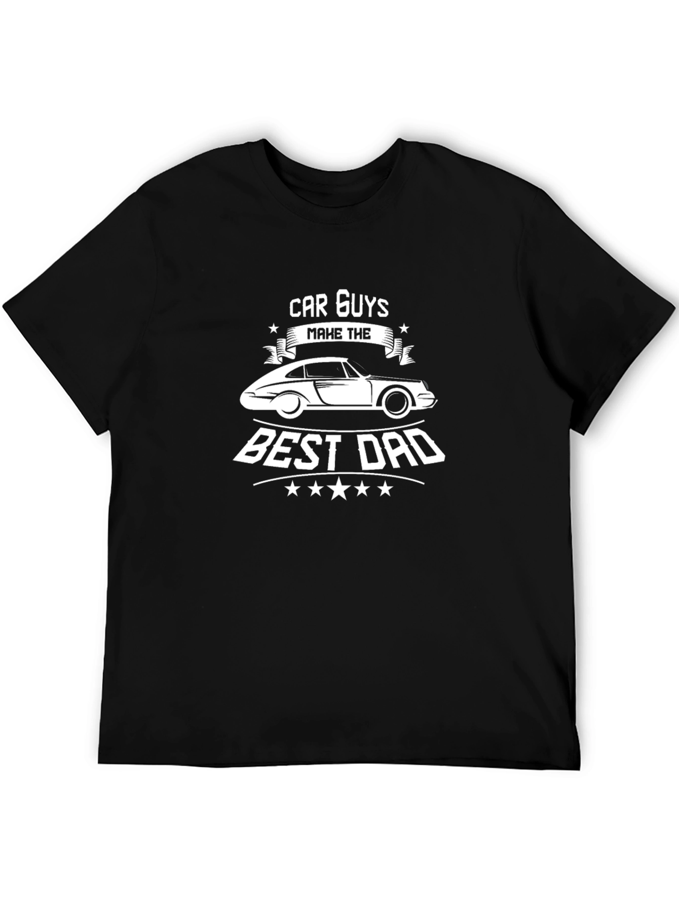 Car Guys Best Dad Graphic T-Shirt