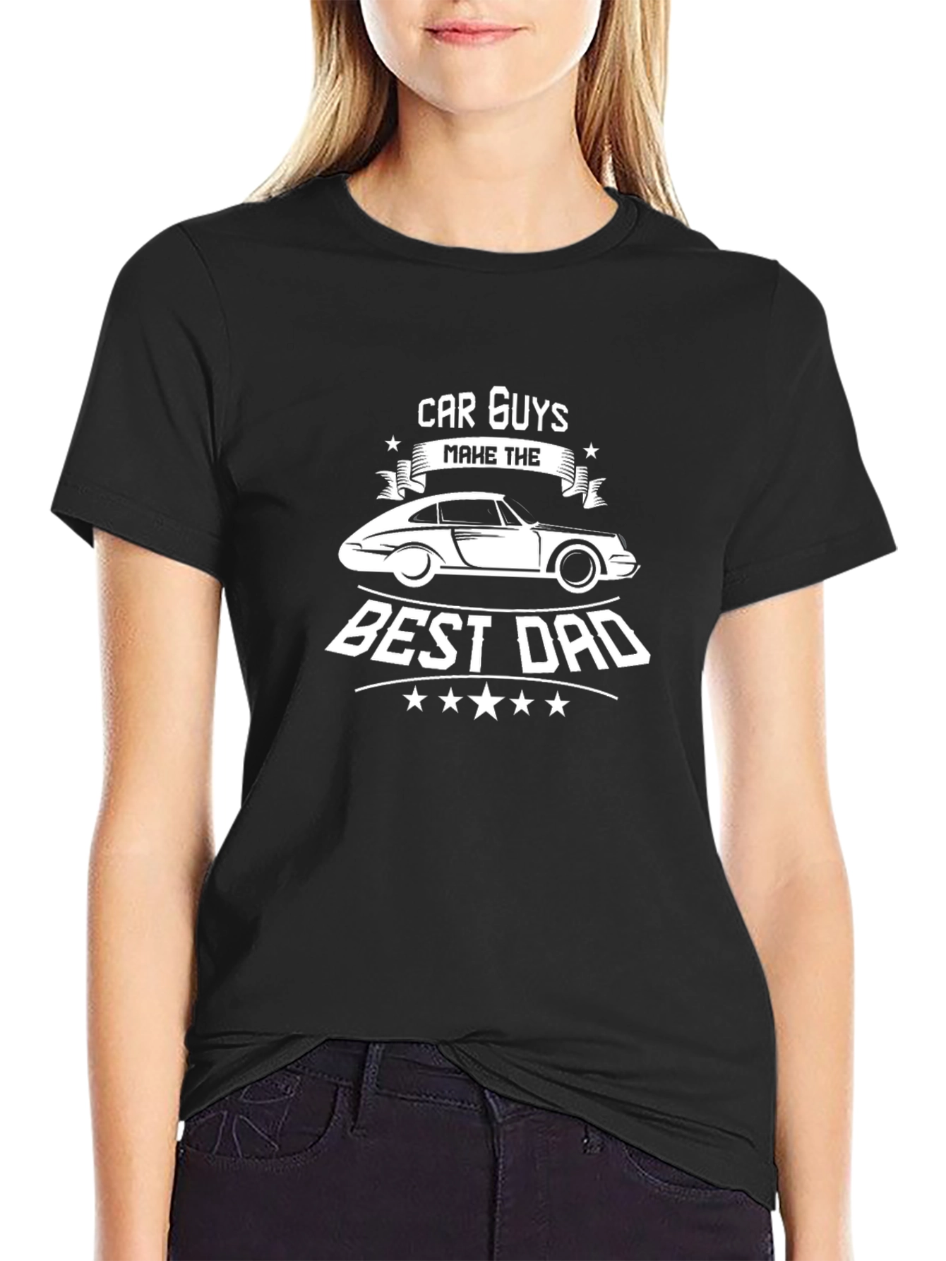 Car Guys Best Dad Graphic T-Shirt