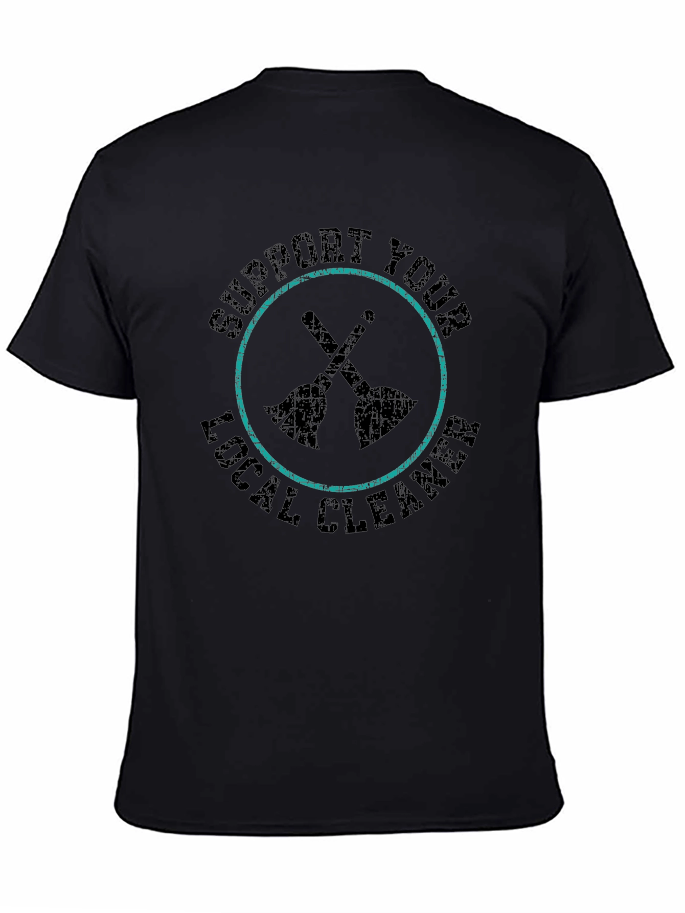 Support Your Local Cleaner Graphic T-Shirt
