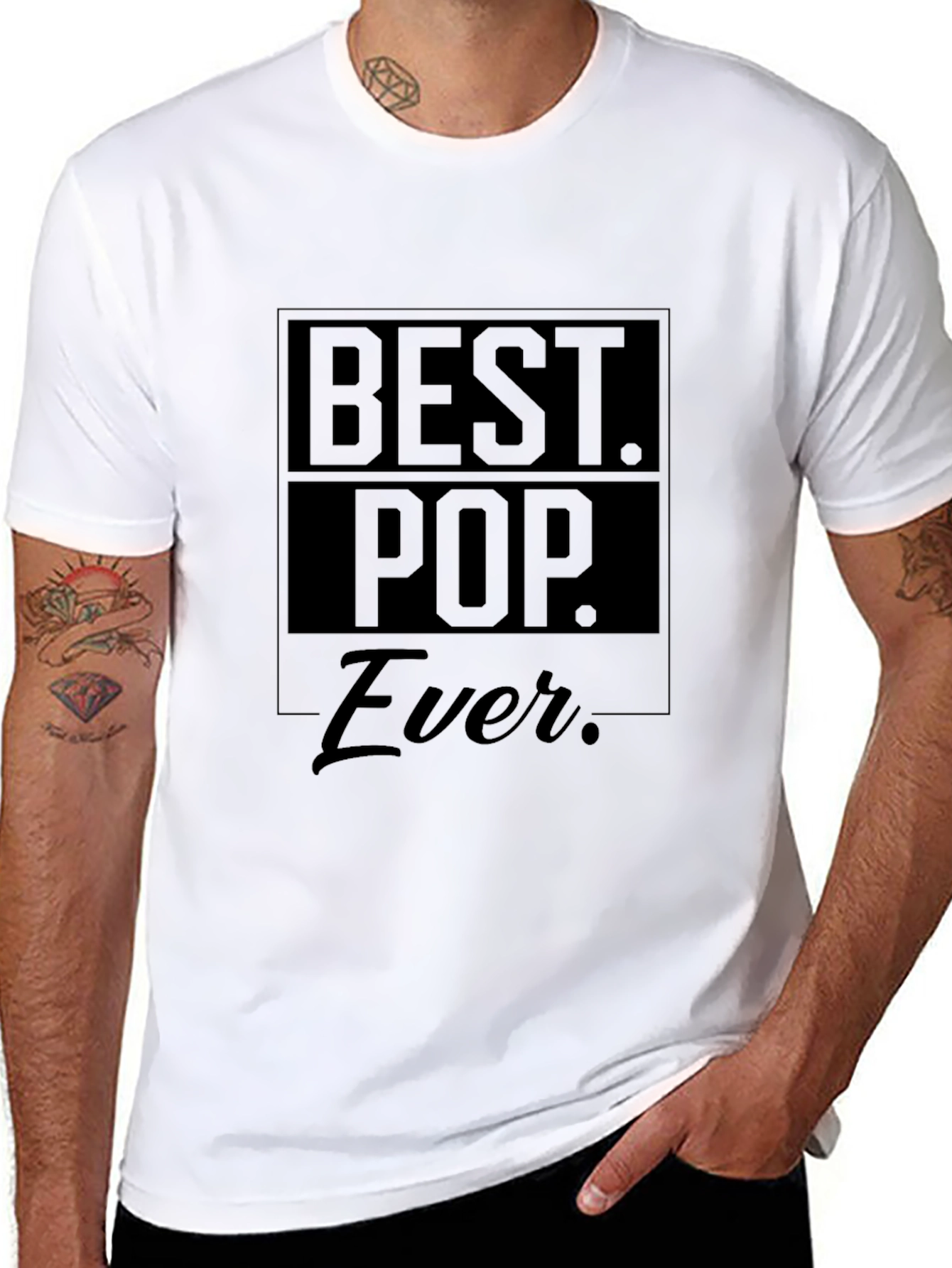 Best Pop Ever Black T-Shirt