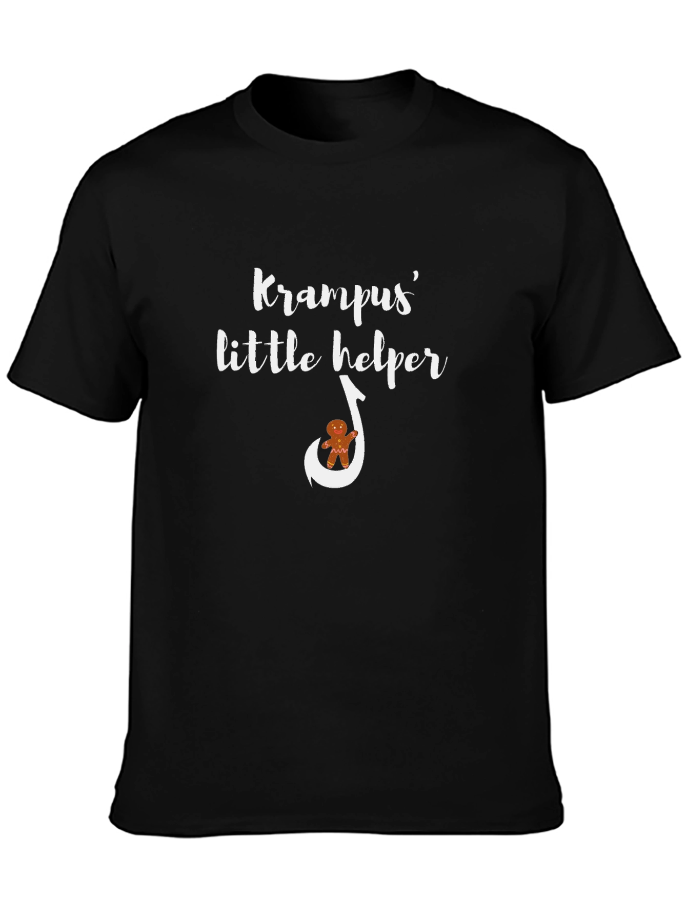 Krampus Little Helper Gingerbread T-Shirt