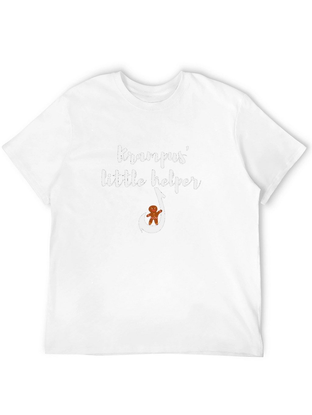 Krampus Little Helper Gingerbread T-Shirt