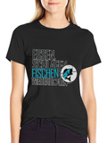 Eat Sleep Fish Repeat Black T-Shirt