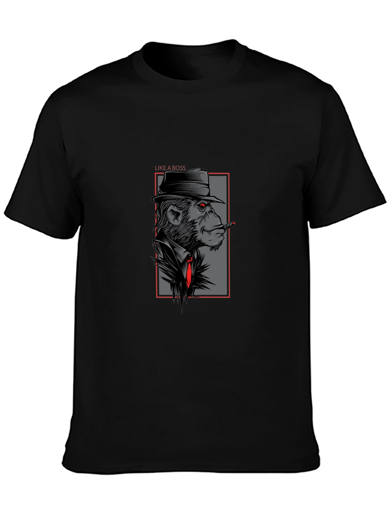 Monkey Mafia Boss Graphic T-Shirt