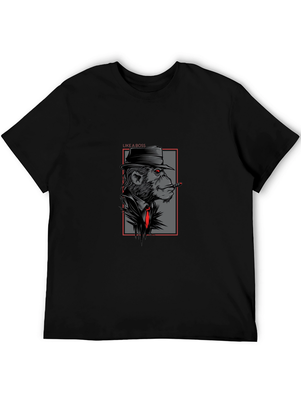 Monkey Mafia Boss Graphic T-Shirt
