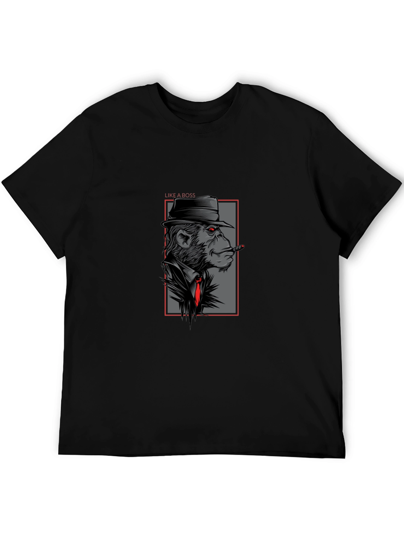 Monkey Mafia Boss Graphic T-Shirt