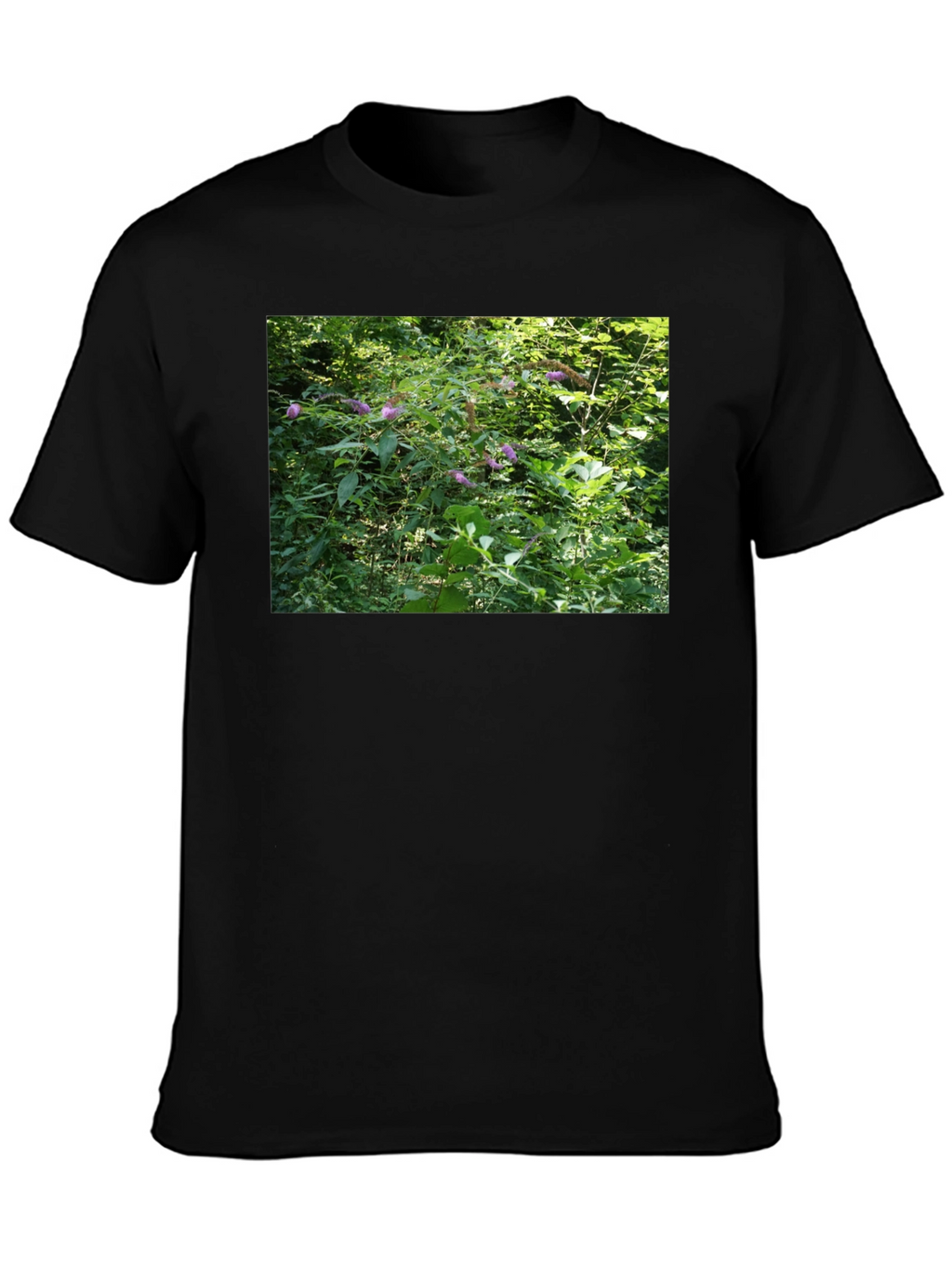 Nature Scene T-Shirt - Black