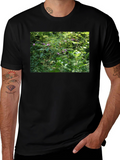 Nature Scene T-Shirt - Black