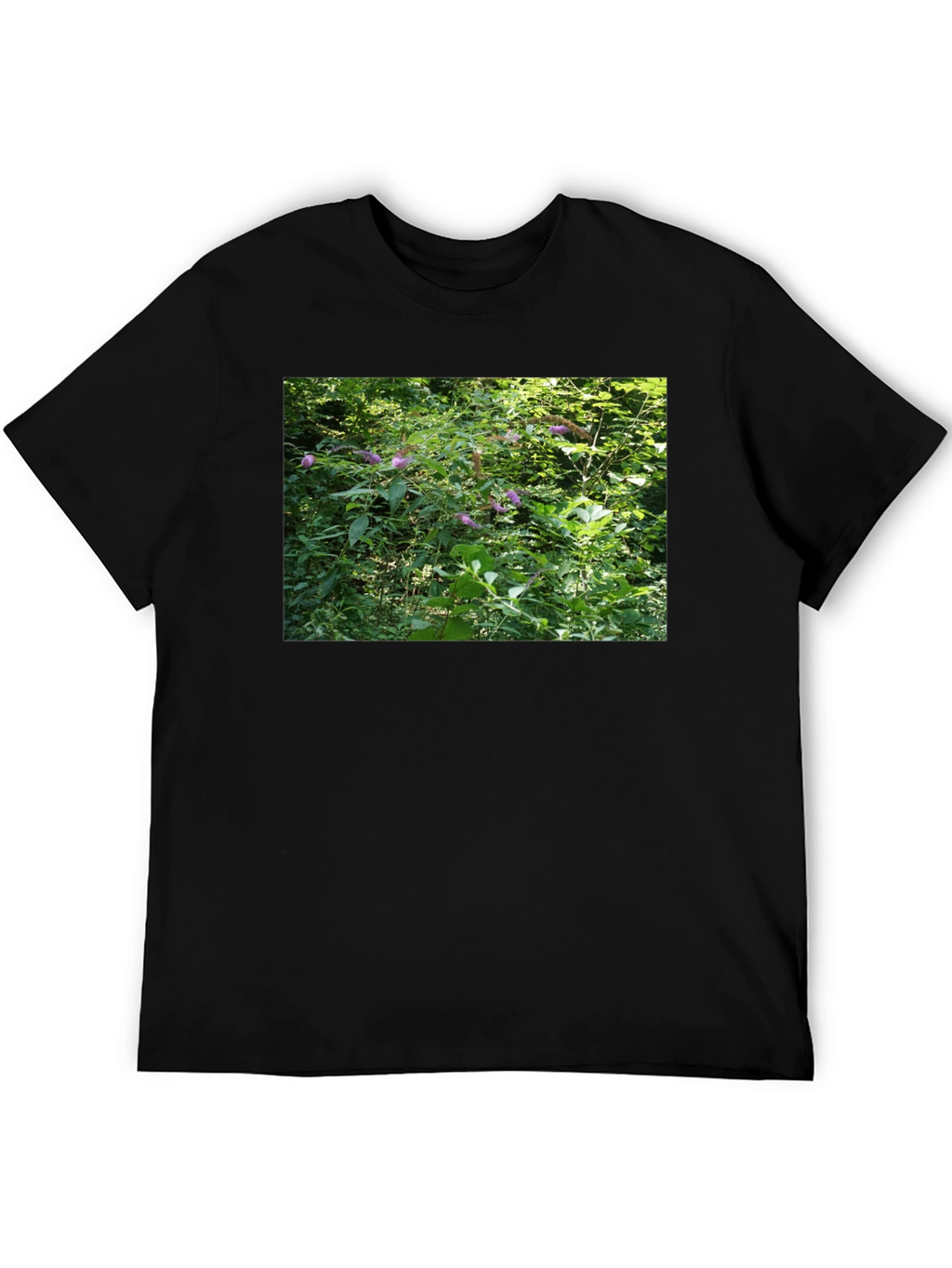Nature Scene T-Shirt - Black