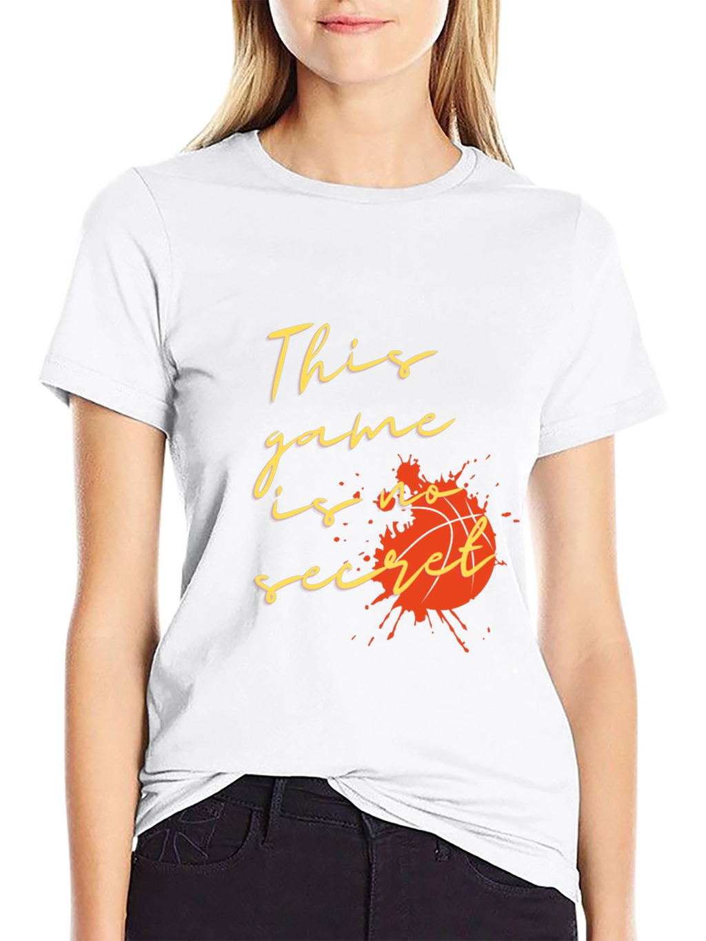 Basketball Graphic Tee - This Game is No Secret