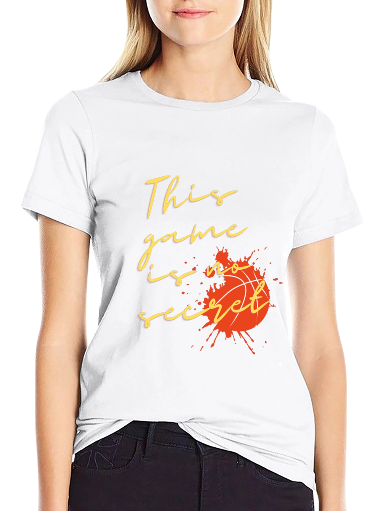 Basketball Graphic Tee - This Game is No Secret