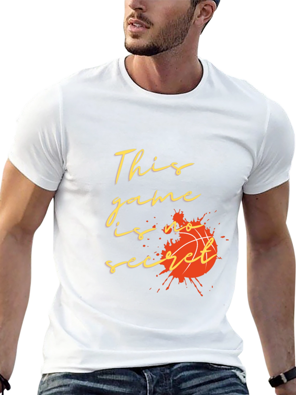 Basketball Graphic Tee - This Game is No Secret