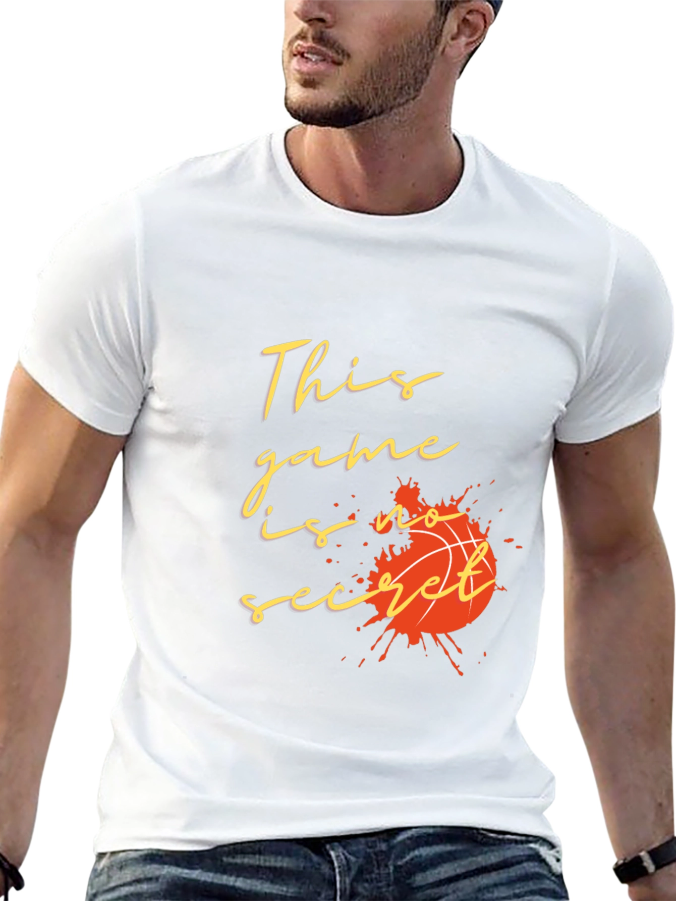 Basketball Graphic Tee - This Game is No Secret