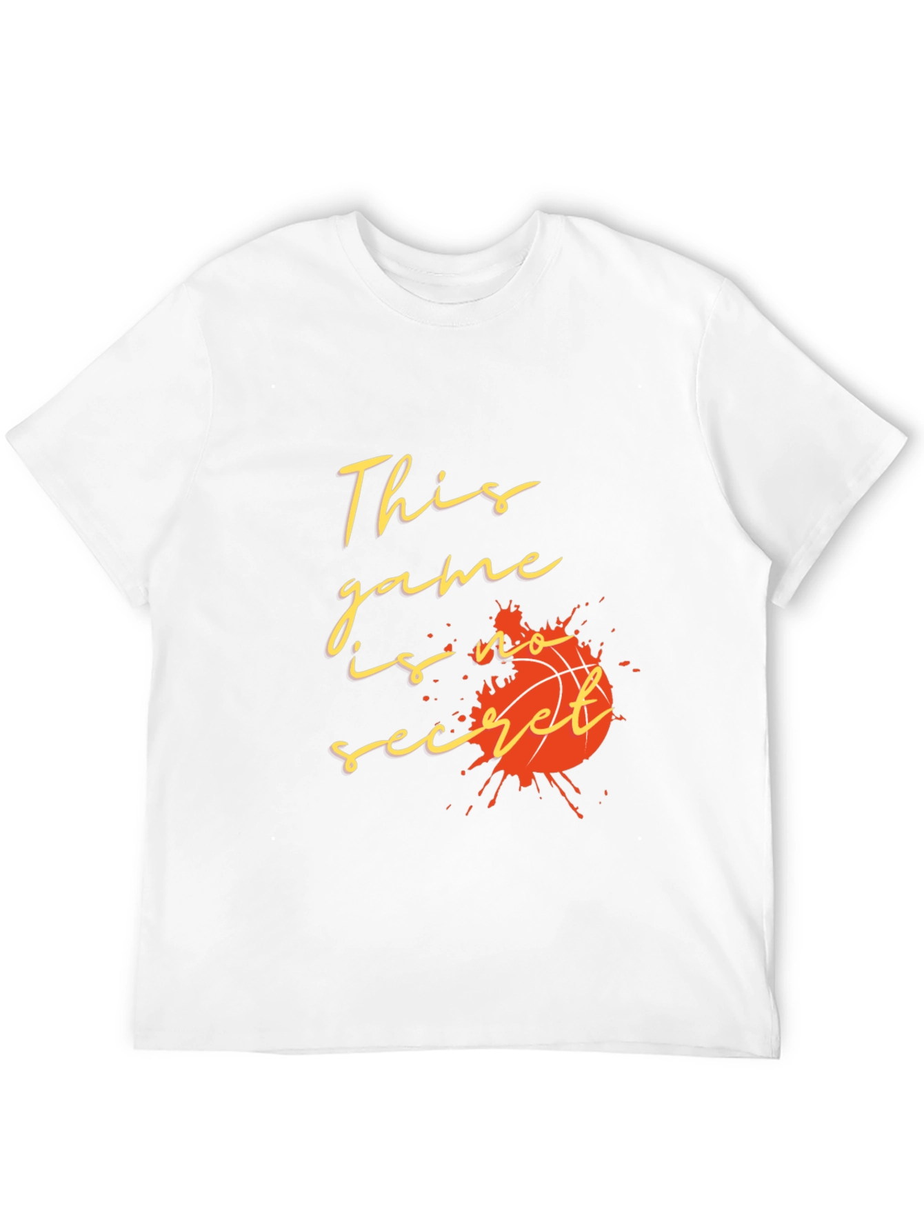 Basketball Graphic Tee - This Game is No Secret