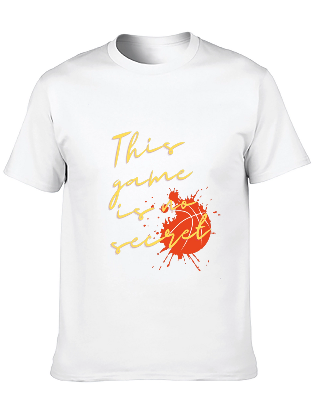 Basketball Graphic Tee - This Game is No Secret