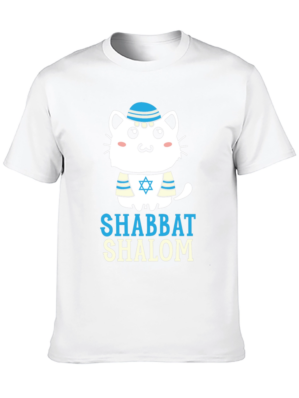 Shabbat Shalom Cat T-Shirt