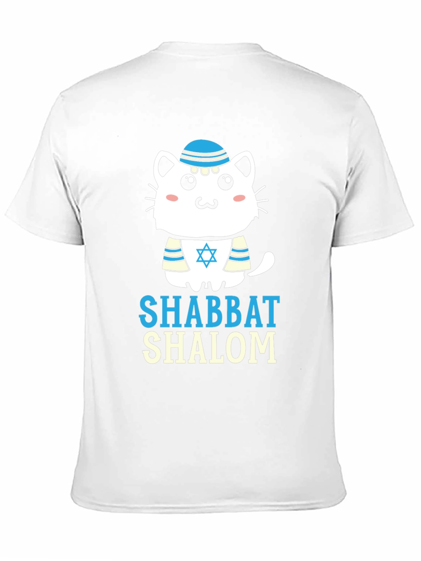Shabbat Shalom Cat T-Shirt