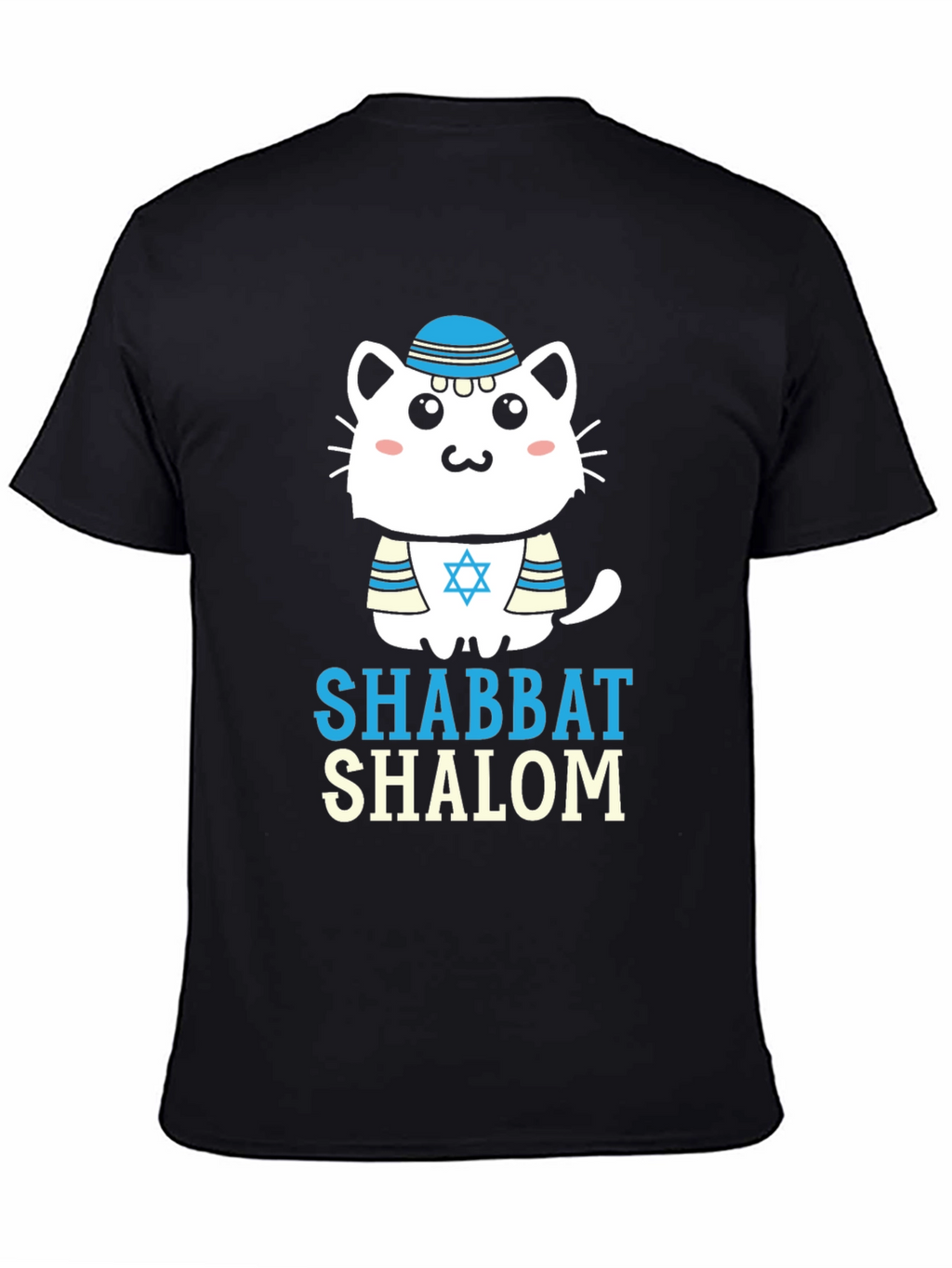 Shabbat Shalom Cat T-Shirt