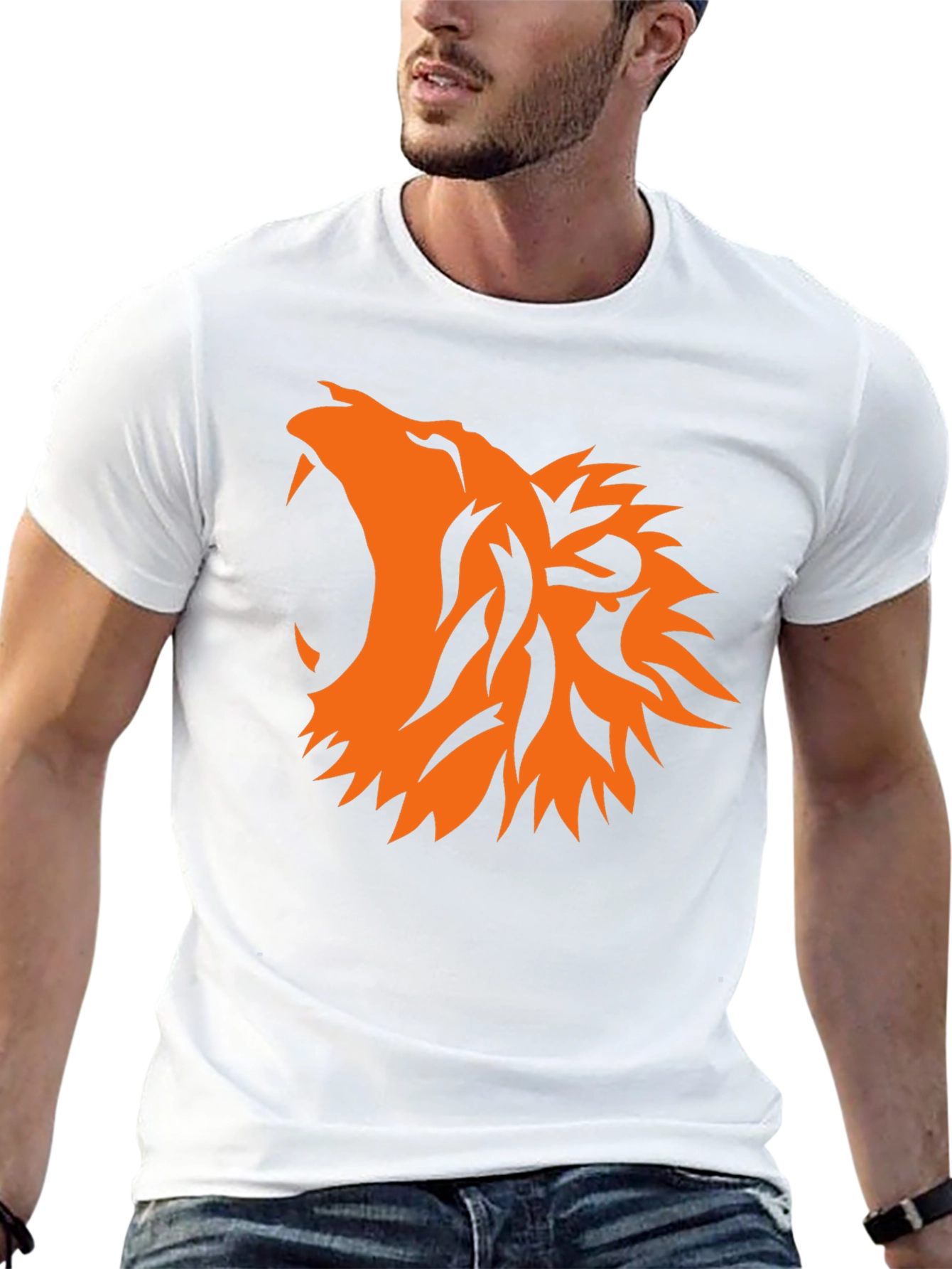 Roaring Lion Graphic T-Shirt - Black