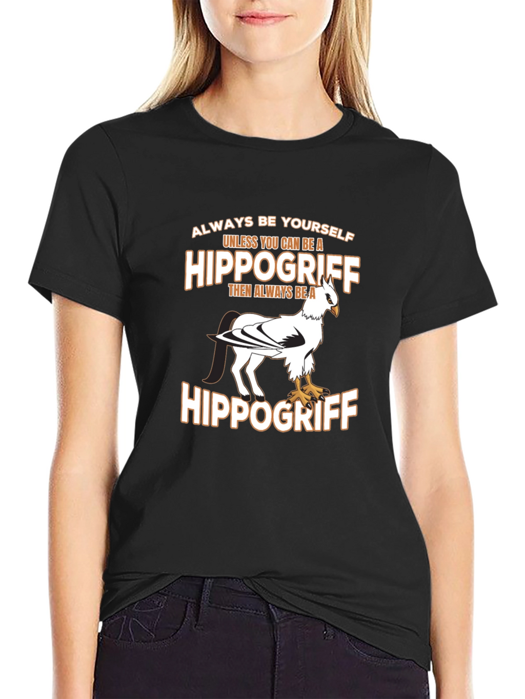Hippogriff Graphic T-Shirt - Always Be Yourself