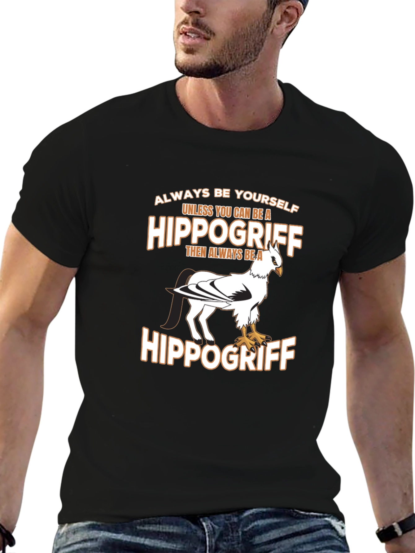 Hippogriff Graphic T-Shirt - Always Be Yourself