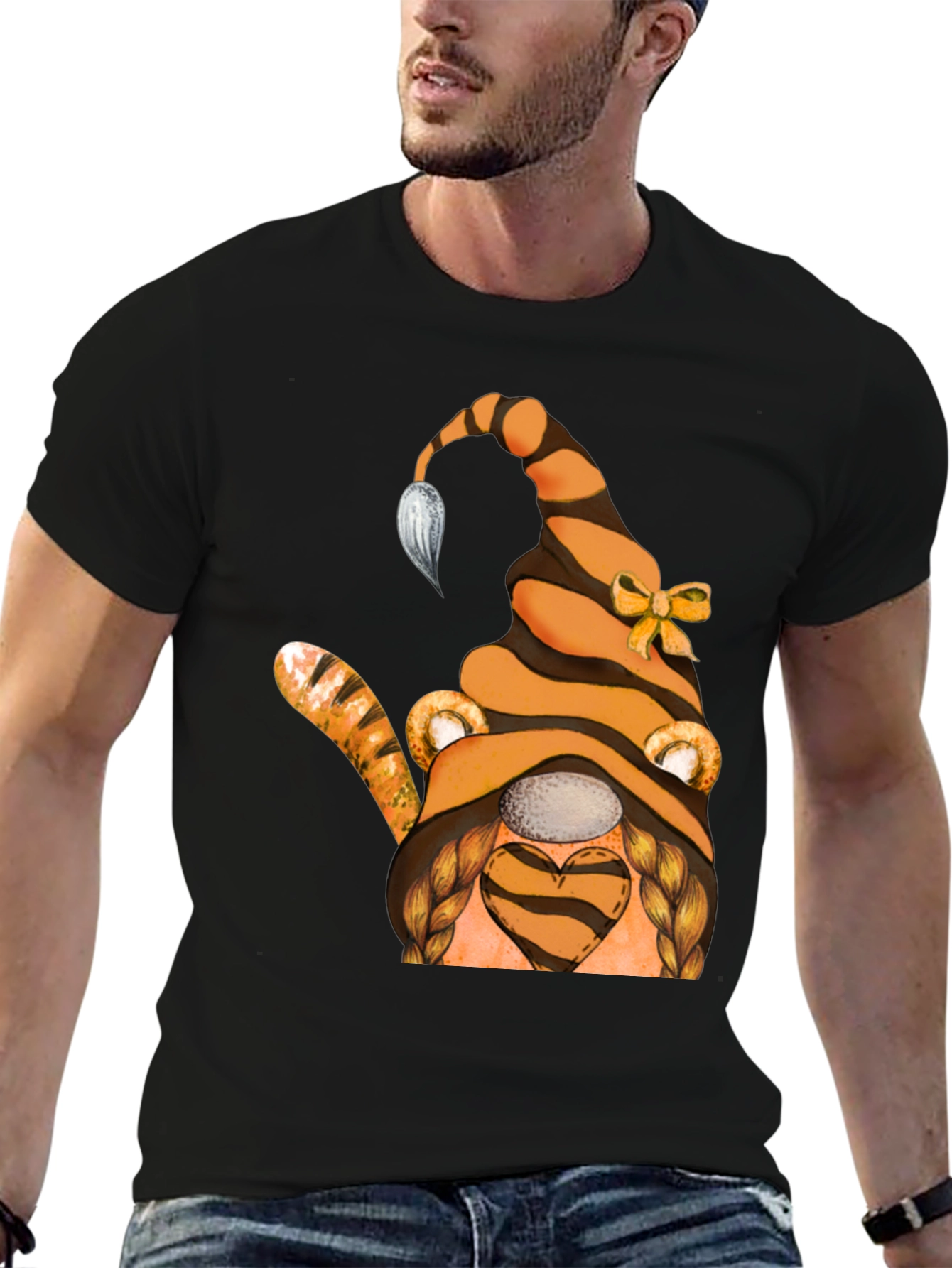 Tiger Gnome Graphic Tee