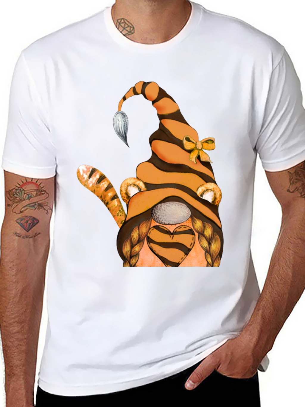 Tiger Gnome Graphic Tee
