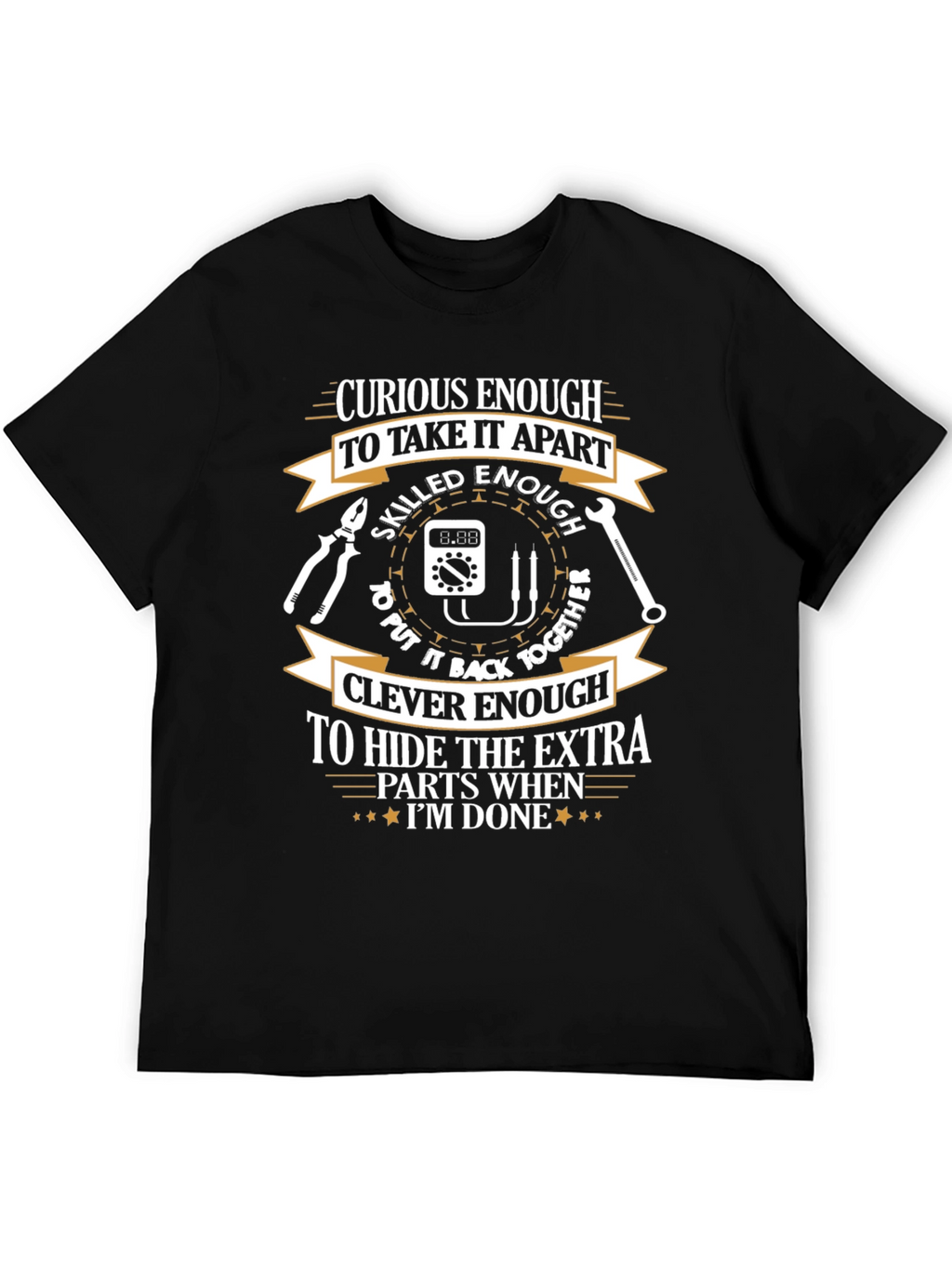 Curious Enough Electrician T-Shirt