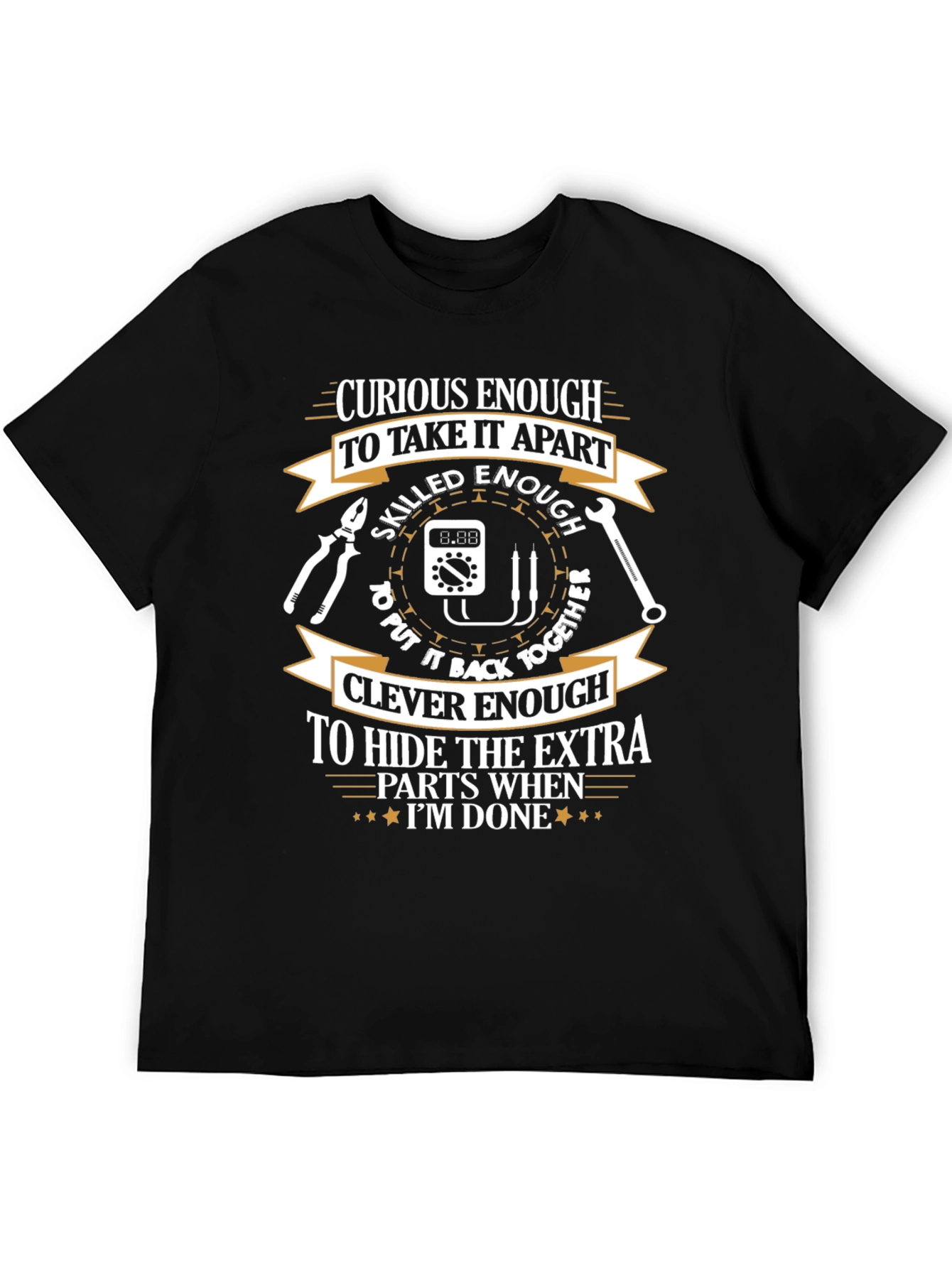 Curious Enough Electrician T-Shirt