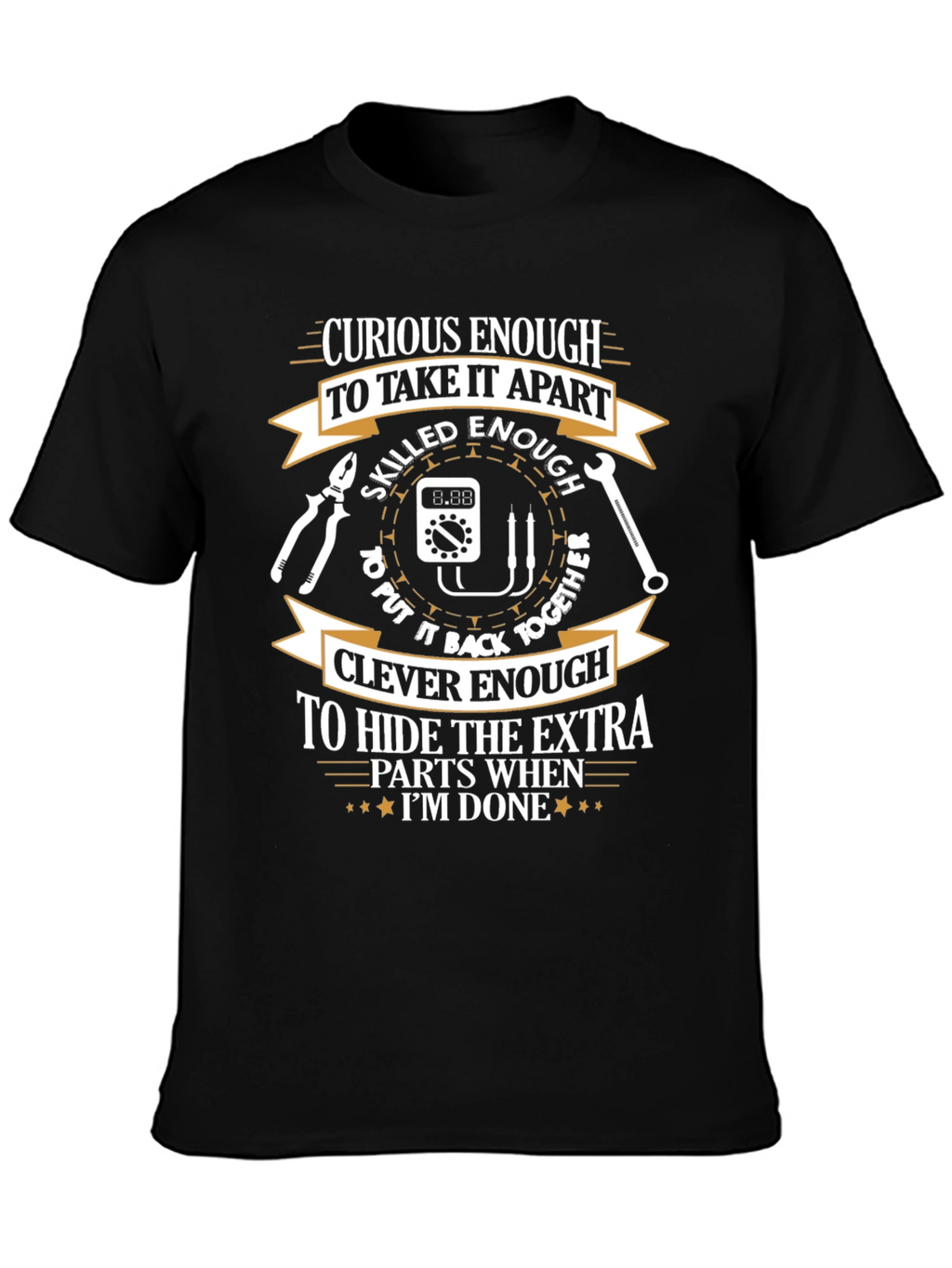 Curious Enough Electrician T-Shirt