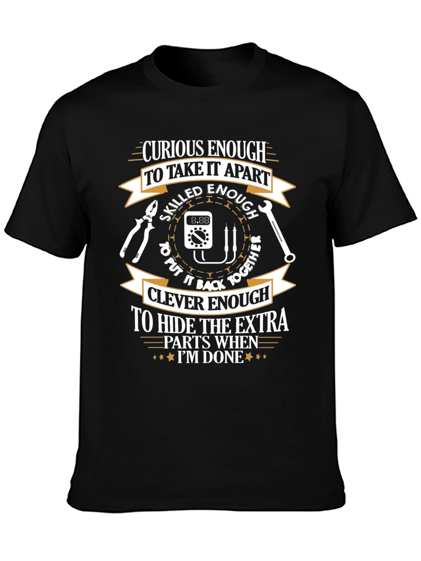 Curious Enough Electrician T-Shirt