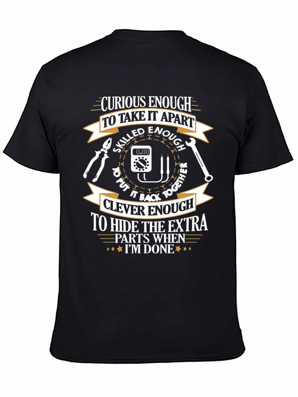 Curious Enough Electrician T-Shirt