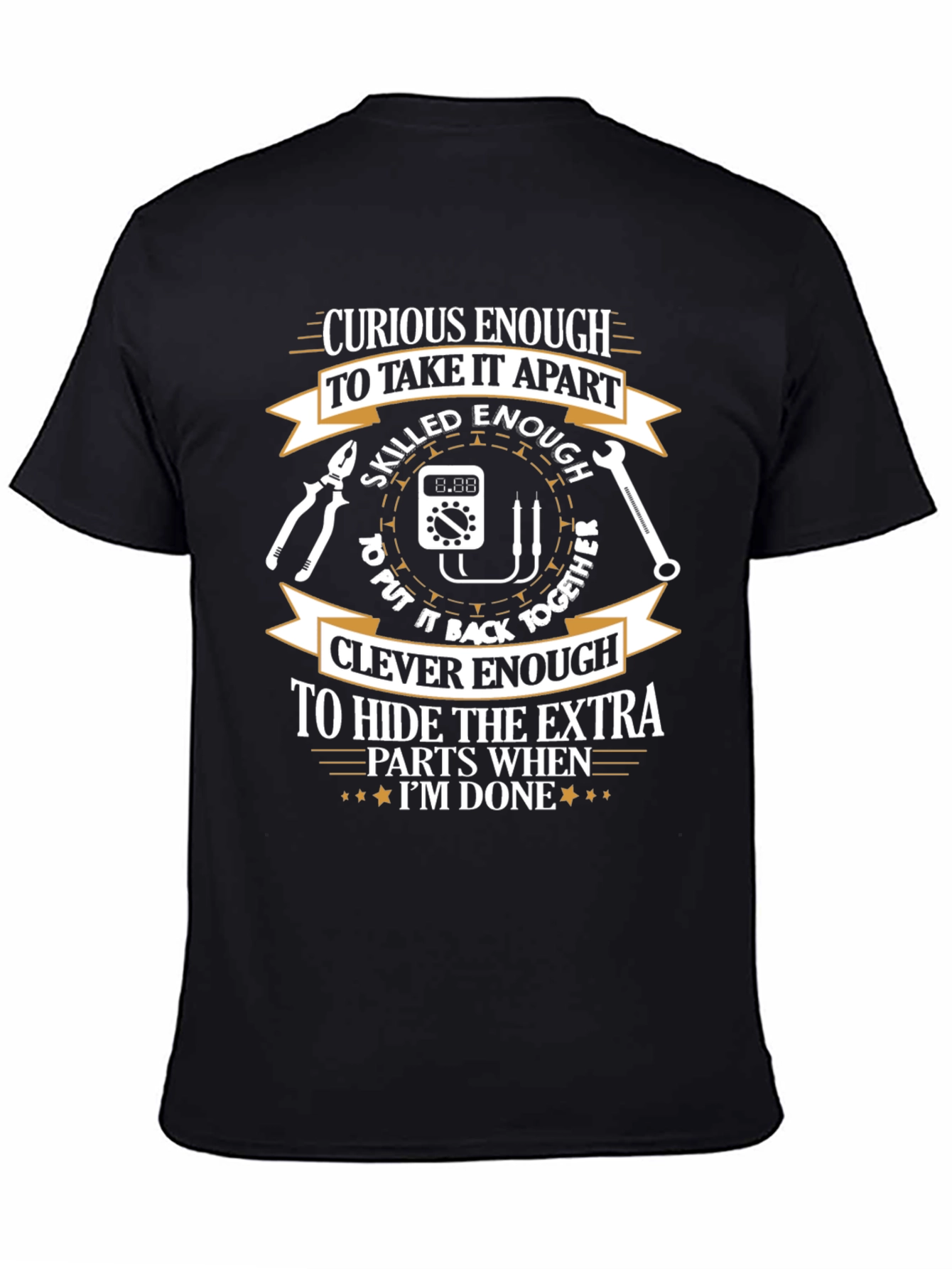 Curious Enough Electrician T-Shirt