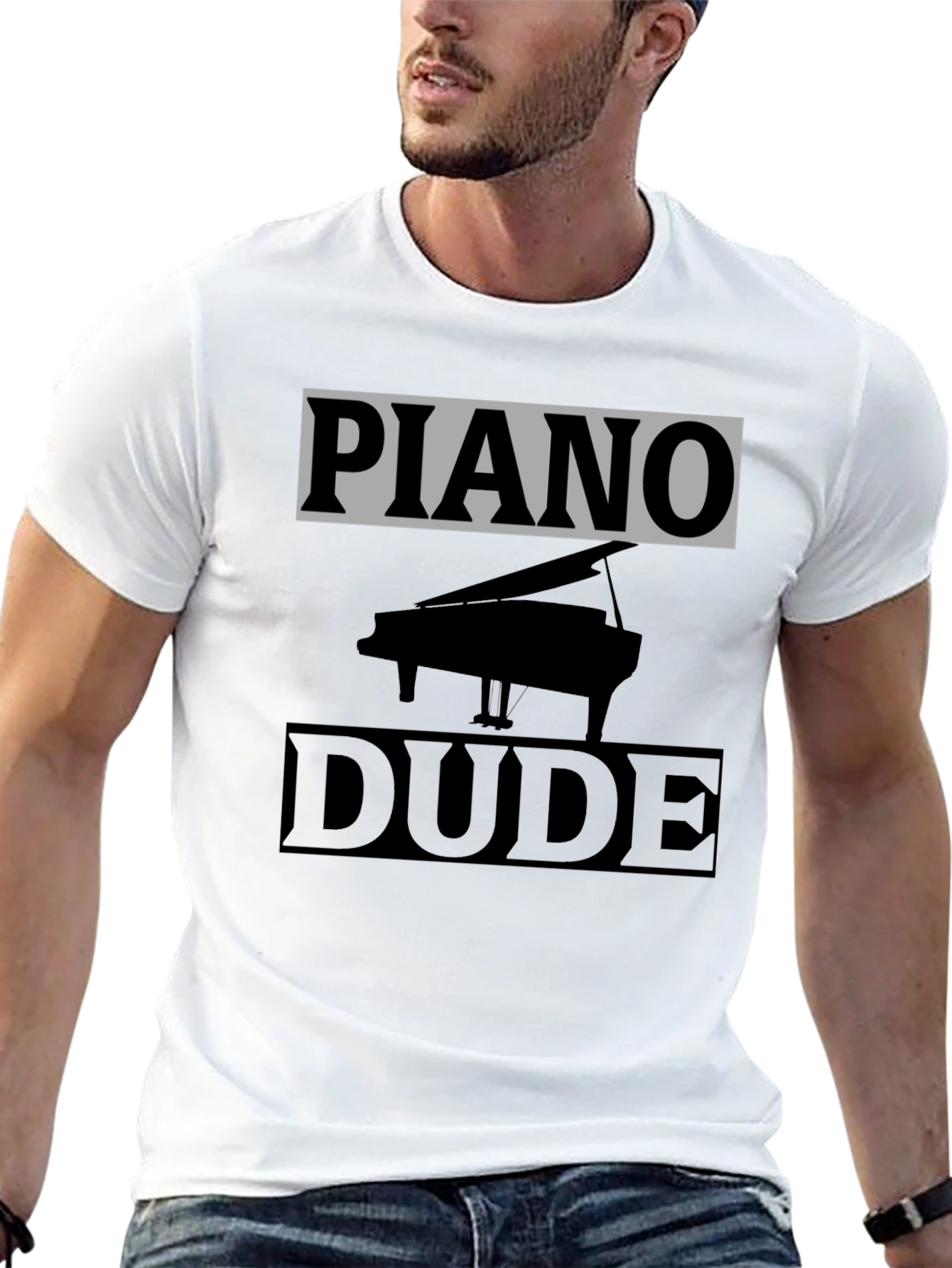 Piano Dude Graphic Tee
