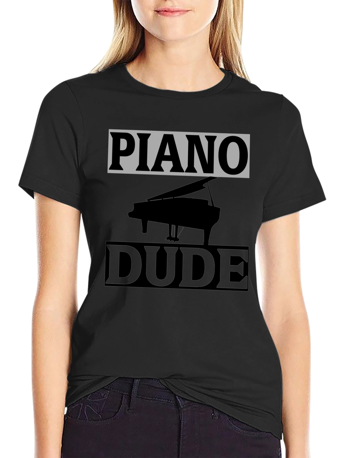 Piano Dude Graphic Tee