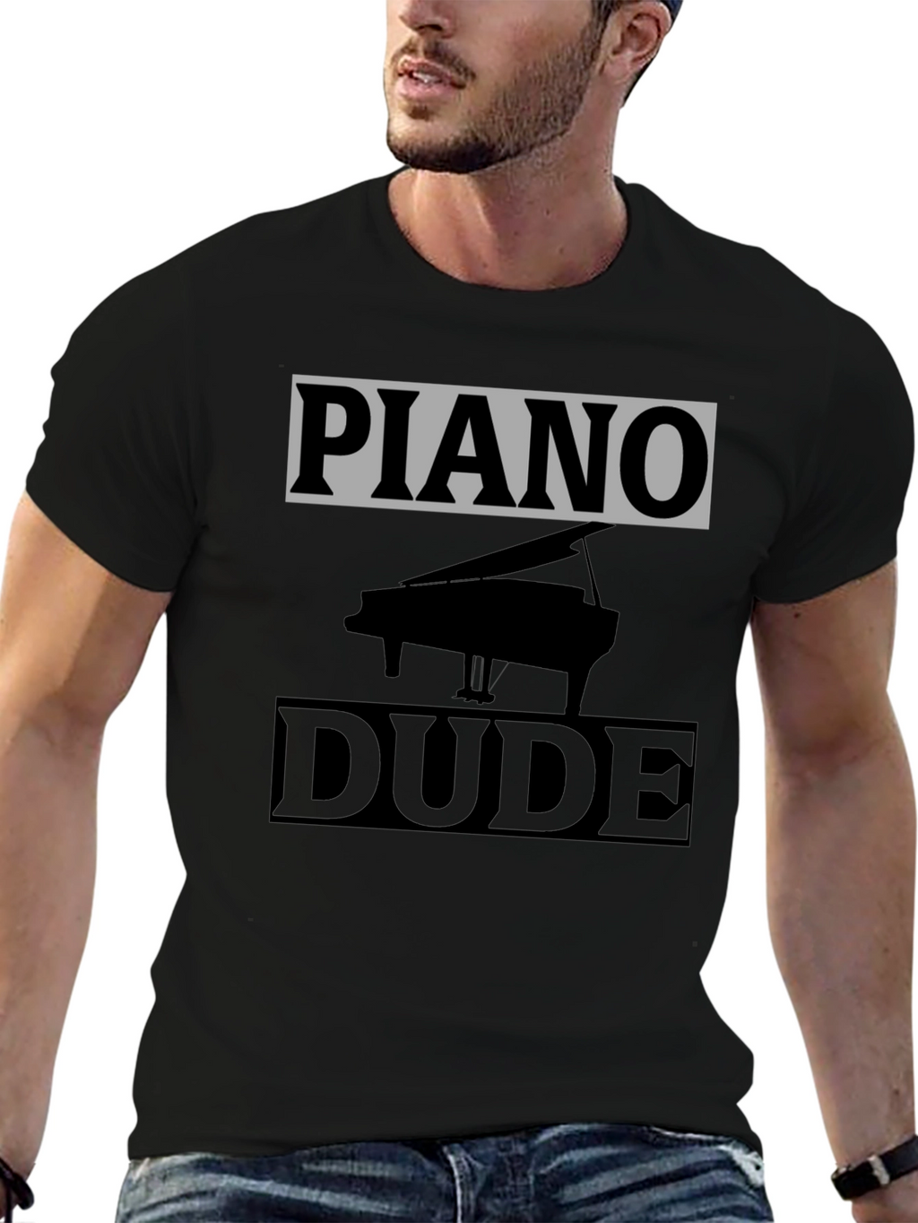 Piano Dude Graphic Tee
