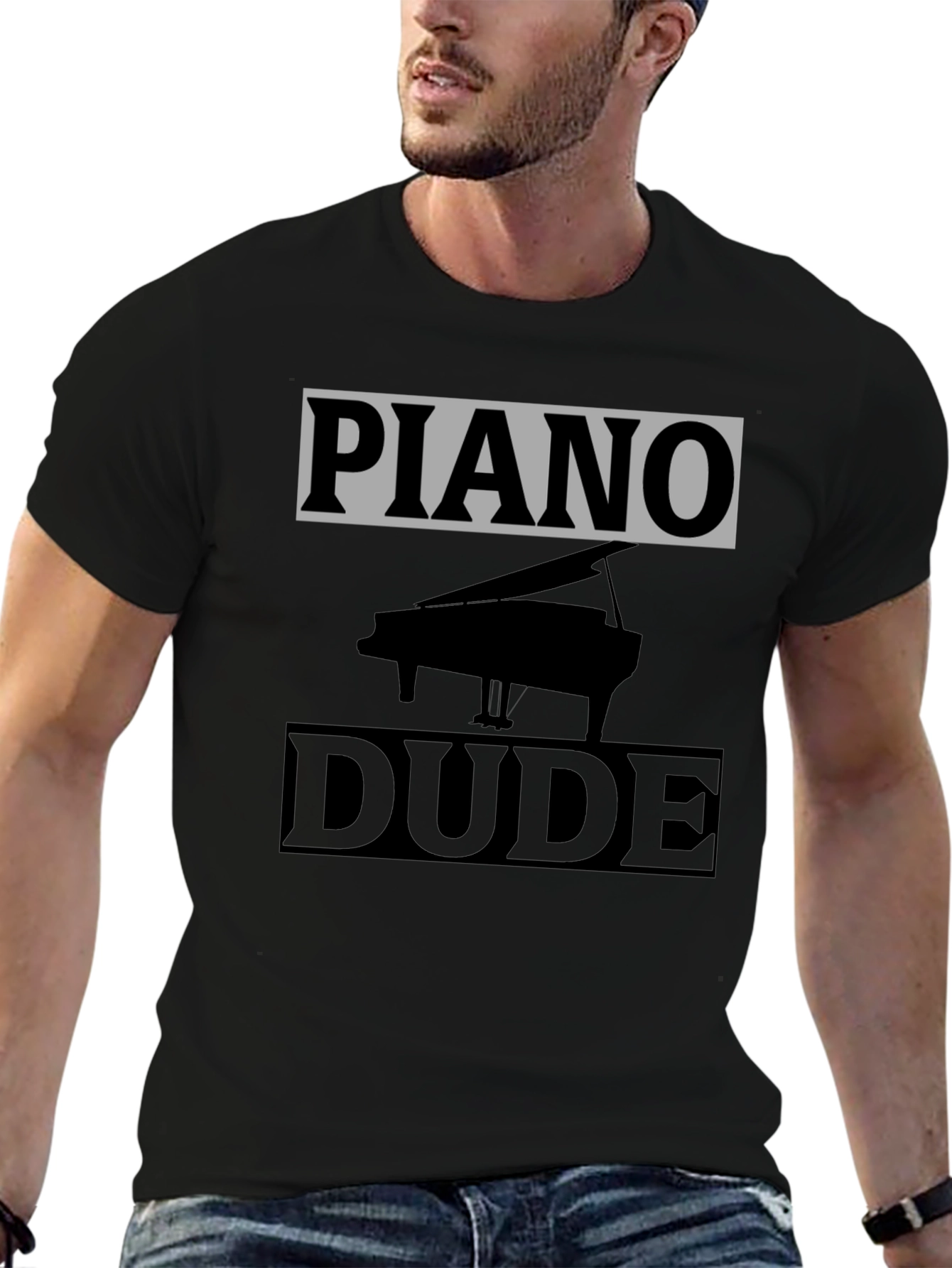Piano Dude Graphic Tee