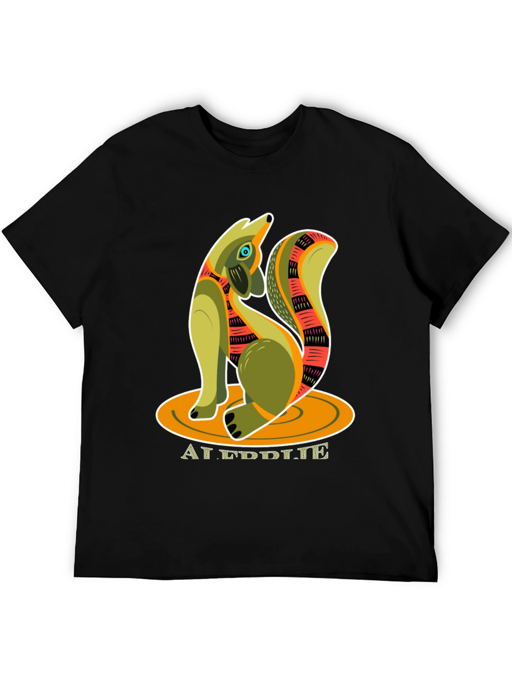 Whimsical Fox Graphic Tee - Artistic Animal Design