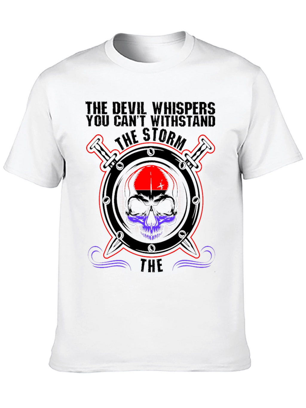 Storm Skull Graphic T-Shirt
