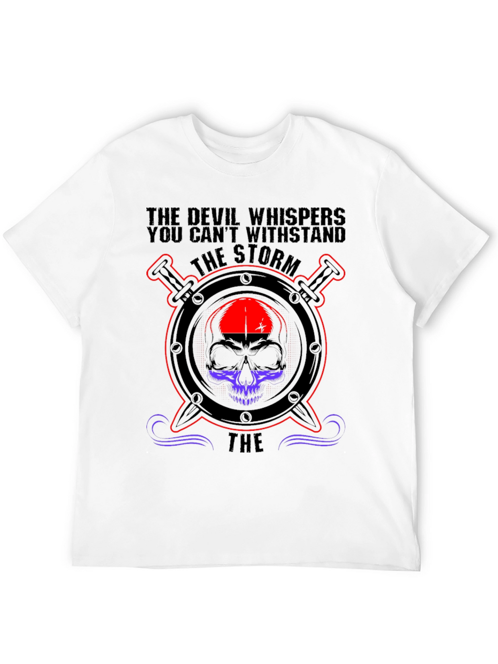 Storm Skull Graphic T-Shirt