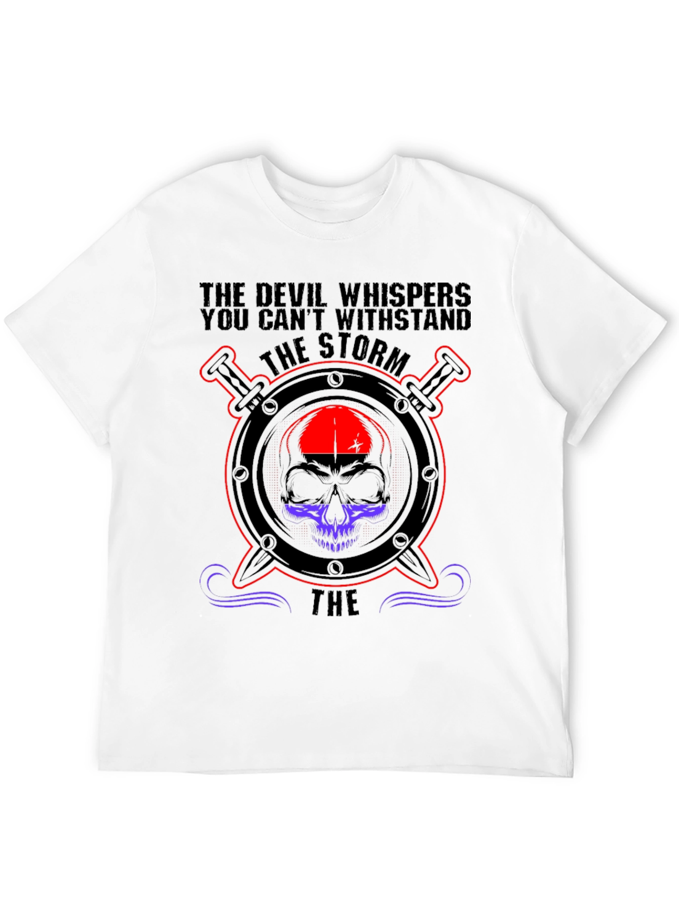 Storm Skull Graphic T-Shirt